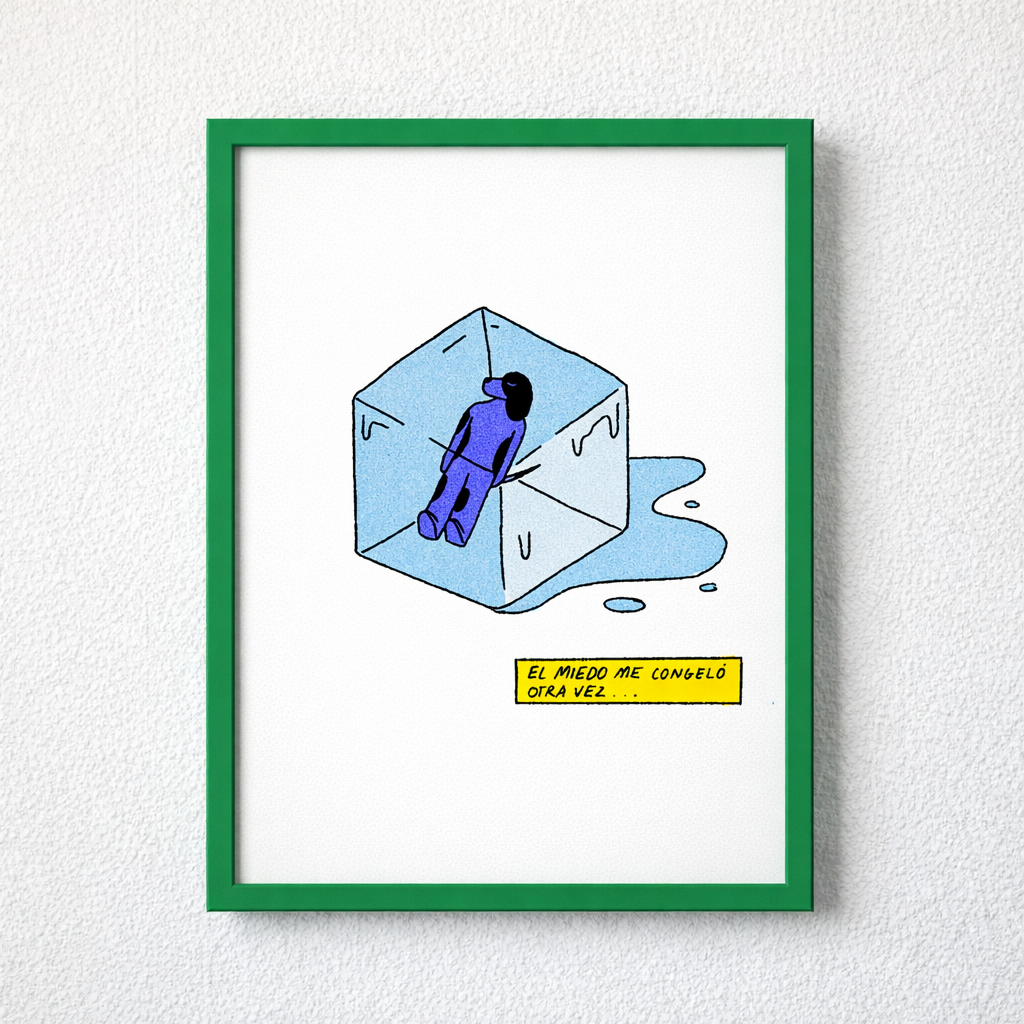 El miedo me congeló otra vez