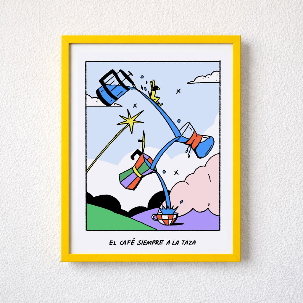 El café a la taza